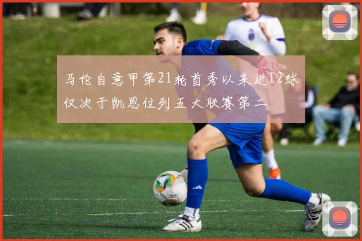 马伦自意甲第21轮首秀以来进12球仅次于凯恩位列五大联赛第二